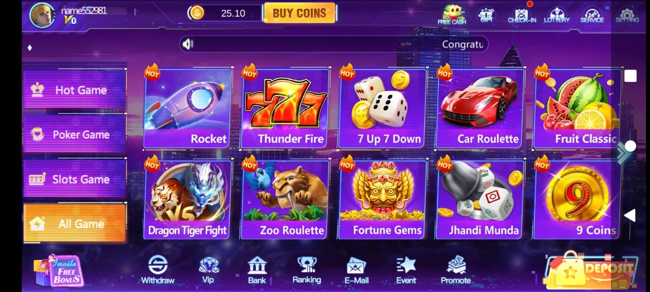 Luck 22 Game